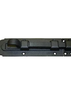 Shutters By Design Cast Iron Talon Shutter Bolt With Black Primer Finish - 1 Each