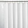 Zenna Home® White 70"W X 72"H Polyester Shower Curtain Liner -Zenna Home || Shutters By Design || Mustee Sales LFRLWTRWWL