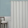 Zenna Home® White 70"W X 72"H Microfiber Shower Curtain Liner 2 Zenna Home® White 70"W X 72"H Microfiber Shower Curtain Liner -Zenna Home || Shutters By Design || Mustee Sales LFRTEXWWL
