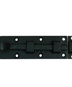 Shutters By Design Micro Forged Cast Iron Slide Bolt - 1 Each