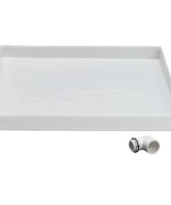 E. L. Mustee EL Mustee Durapan 24-1/2" X 24-1/2" Washing Machine Pan