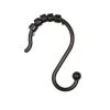 Zenna Home® NeverRust Bronze Roller Shower Curtain Hooks - 12 Count 1 Zenna Home® NeverRust Bronze Roller Shower Curtain Hooks - 12 Count -Zenna Home || Shutters By Design || Mustee Sales SS009ALHBL