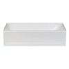 E. L. Mustee Mustee Topaz 60"W X 30"D X 15-3/4"H White Bathtub With Left Drain 1 E. L. Mustee Mustee Topaz 60"W X 30"D X 15-3/4"H White Bathtub With Left Drain -Zenna Home || Shutters By Design || Mustee Sales T6030L