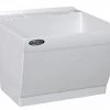 E. L. Mustee Mustee® UtilaTub® 23"W X 23.5"D White Durastone® Wall-Mount Laundry/Utility Sink 2 E. L. Mustee Mustee® UtilaTub® 23"W X 23.5"D White Durastone® Wall-Mount Laundry/Utility Sink -Zenna Home || Shutters By Design || Mustee Sales mustee 17w