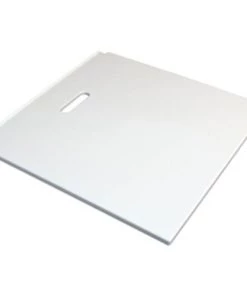 E. L. Mustee Mustee® Utilatop 20"W X 20"D White Laundry/Utility Sink Cover