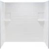 E. L. Mustee Mustee Durawall 60"W X 30"D X 59"H White Bathtub Wall Surround (3-Piece) 2 E. L. Mustee Mustee Durawall 60"W X 30"D X 59"H White Bathtub Wall Surround (3-Piece) -Zenna Home || Shutters By Design || Mustee Sales mustee 670