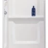 E. L. Mustee Mustee Durawall 32"W X 32"D X 73-1/4"H White Shower Wall Surround (3-Piece) 2 E. L. Mustee Mustee Durawall 32"W X 32"D X 73-1/4"H White Shower Wall Surround (3-Piece) -Zenna Home || Shutters By Design || Mustee Sales mustee 732 736 1