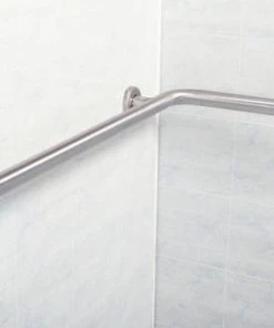 E. L. Mustee E.L. Mustee CareGiver® 34" X 1-1/2" Stainless Steel Concealed Screw Grab Bar